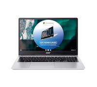 Acer Chromebook 315 CB315-4HT-C5B3, Ordinateur Portable Tactile 15,6'' Full HD IPS, PC Portatile (Intel Celeron N4500, RAM 4 Go, 128 Go eMMC, UHD Graphics, Chrome OS), Laptop Gris, Clavier AZERTY