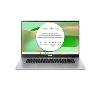 Acer Chromebook 315 + Mouse Wireless, Ram 8 GB DDR5, eMMC 128 GB, Display 14" FHD, CB315-8H-837M, Notebook, PC Portatile, Processore MediaTek Kompanio 540, Scheda Grafica ARM Mali, ChromeOS, Silver