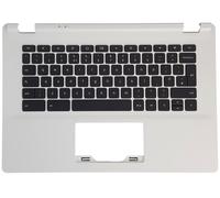 Acer Chromebook CB5-311 CB5-311P Palmrest Cover Tastiera UK Bianco 60.MPRN2.005