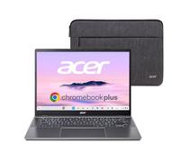 acer Chromebook Plus 514 Laptop con Google AI - 14" WUXGA 1920 x 1080 IPS Touch Matte Display | Intel Core i3-1315U | 8GB LPDDR5 | SSD 256GB | Wi-Fi 7 | Fotocamera FHD | Chrome OS | CB514-5HT-33RD