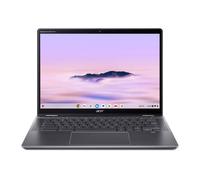 Acer Chromebook Plus Spin 514 CP514-4HN-52NT NX.KYQEC.002 Notebook, 5-120U, 14", WUXGA, T, 8GB, 256GB SSD, Iris Xe, Chrome, Gray, 2R