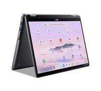 Acer Chromebook Plus Spin 514 Laptop con Google AI - 14" WUXGA 1920x1200 IPS Touch Display | Processore Intel Core 3 100U | 8GB LPDDR5X | 128GB UFS | WiFi 6E | Webcam FHD | Chrome OS | CP514-4HN-30UC