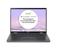 Acer Chromebook Plus Spin 714, CP714-1HN, Convertibile 2-in-1, 14", Intel Core Ultra 7, 16GB RAM, 512GB SSD, Intel Graphics