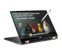 acer Chromebook Plus Spin 714 Laptop 2-in-1 con Google AI - 14" Full HD IPS Touch | Intel Core Ultra 5 115U | 8GB LPDDR5 1TB SSD | Wi-Fi6E Retroilluminato KB Chrome OS Grigio Acciaio | con penna stilo