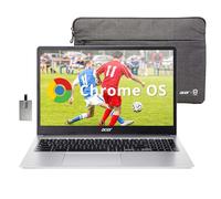 acer Chromebook Schermo IPS Full HD da 15,6", Intel Celeron N4500, 4GB LPDDR4 RAM, 64GB eMMC, grafica Intel UHD, webcam HD, tastierino numerico, WiFi 6, Chrome OS, Pure Silver, scheda