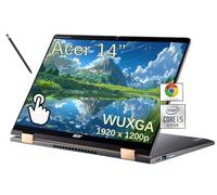 acer Chromebook Spin 714 Touchscreen Laptop, 14" WUXGA (1920 x 1200), 13a generazione Intel 10-core i5-1335U, 8GB RAM, 256GB SSD, tastiera retroilluminata, Thunderbolt 4, Chrome OS, grigio, con penna
