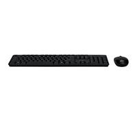 Acer Combo 100 Mouse Wireless e Tastiera Wireless Mouse Wireless 2.4GHz con 4 pulsanti e 1600 DPI Tastiera Wireless 2.4 GHz, durata di vita 5 milioni di pressioni di tasti QWERTY Layout Italiano, Nero
