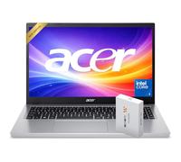 acer Computer portatile Aspire Go 15 | Intel Core 3 N355 di nuova generazione (fino a 3,9 GHz) | Display BluelightShield FHD da 15,6 pollici | RAM DDR5 da 16 GB | SSD da 256 GB | Chiave copilota |