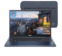acer Computer portatile touchscreen Aspire 3 2023, display IPS FHD da 15,6 pollici, processore AMD Ryzen 5 7520U (Beats i7-1165G7), RAM DDR5 da 8 GB, SSD da 512 GB, grafica AMD Radeon, Wi-Fi 6