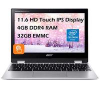 acer CP311-3H-K23X - Chromebook da 11,6", convertibile con touchscreen, 311, 311, 311, 3 H-K23X, 32 GB, colore: argento