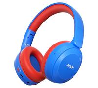 Acer Cuffie Bluetooth per Bambini, Volume Limitato a 85/94 dB(Blu Rosso)