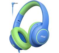 Acer Cuffie per bambini cablate per la scuola, design over-ear, limite di volume sicuro 85/94 dB, jack da 3,5 mm, pieghevoli, per bambini, ragazzi, ragazze, aule, lettori Yoto, Chromebook da viaggio