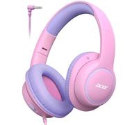 Acer Cuffie per bambini cablate per la scuola, design over-ear, limite di volume sicuro 85/94 dB, jack da 3,5 mm, pieghevoli, per bambini, ragazzi, ragazze, aule, lettori Yoto, Chromebook da viaggio