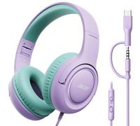 Acer Cuffie per bambini per la scuola, USB-C-3.5mm Dongle, w/Mic HK03