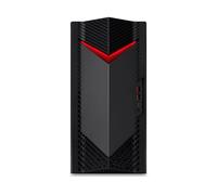 Acer NITRO 50 N50-660 Intel Core Ultra 7 265F 16 GB DDR5-SDRAM 1 TB SSD NVIDIA GeForce RTX 5060 Windows 11 Pro Desktop PC Nero, Rosso - Nouvo