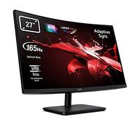 Acer ED270UPbiipx Monitor Curvo Gaming Adaptive Sync, 27", 2560 x 1440, Display VA WHQD, 165 Hz, 1 ms, 16:9, HDMI (1.4), DP, 100M:1, Lum 250 cd/m2, ZeroFrame, Audio Out, Cavi HDMI, DP Inclusi, Nero