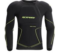Acerbis Density Giacca protettiva, nero/giallo, L/XL