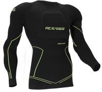 Acer ensity Giacca protettiva, nero/giallo, L/XL