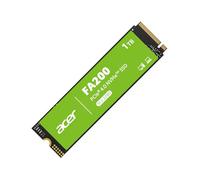 acer FA200 SSD NVMe PCIe 4.0 1TB: fino a 7200 MB/s di velocità di lettura, disco interno M.2 2280 Gen4x4 con HMB & SLC - Disco a stato solido per laptop/desktop PC/gaming (compatibile con PS5)