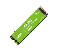acer FA200 SSD NVMe PCIe 4.0 2TB: fino a 7200 MB/s di velocità di lettura, disco interno M.2 2280 Gen4x4 con HMB & SLC - Disco a stato solido per laptop/desktop PC/gaming (compatibile con PS5)