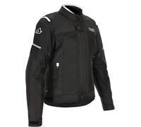 Acerbis Ruby, giacca tessile donna impermeabile XS female Nero/Bianco