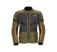 Acerbis Ramsey Vented Long Giacca tessile da motocicletta, verde-arancione, taglia M per maschi