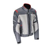 ACERBIS GIACCA DA MOTO RUBY GRIGIO ROSSO TAGLIA S OMOLOGATA CE PER STRADA