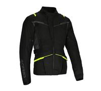 Acerbis CE X-Travel Waterproof Giacca tessile da moto, nero-giallo, taglia S per maschi