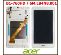ACER ICONIA ONE 7 B1-760HD NUOVO BIANCO LCD Touch Screen Digitizer Assembly