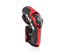 Acerbis 247992425 316 Ginocchiera Gorilla, Nero/Rosso, Taglia Unica