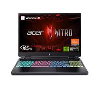 Acer Laptop per Gaming Nitro 16, schermo IPS da 16" 165Hz, AMD Ryzen 7 7840HS, 16 GB di RAM DDR5, SSD da 1 TB, NVIDIA GeForce RTX 4060, WiFi 6E, tastiera retroilluminata RGB in inglese, Windows 11