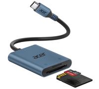 acer Lettore di schede SD USB C, Adattatore Schede di Memoria MicroSD USB C 170MB/s, Lettura e Scrittura Simultanea per SDHC/SDXC/MMC, Compatibile con iPhone 16 Plus Pro Max iPad Macbook Pro Air