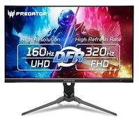Acer Monitor da gioco Predator, 27" UHD 3840 x 2160 IPS, AMD FreeSync Premium, fino a 320 Hz con DFR, fino a 0,5 ms, VESA DisplayHDR400, DCI-P3 90%, Display Port 1.4 e 2 HDMI 2.1, XB273K V5bmicom iprx