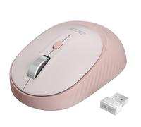 acer Mouse Wireless Bluetooth, Mouse Silenzioso USB (2×BT5.2+2.4Ghz) 1600 DPI, Piccolo Topo a Mano dal Design Ambidestro Compatibile con Windows, macOS, Android