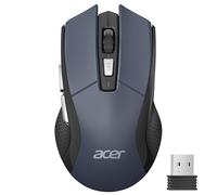 Acer Mouse Wireless Ergonomico, Mouse Ambidestro per Mano Sinistra e Destra, 4000 DPI, 5 Livelli, Ricevitore USB 2.4GHz, 6 Pulsanti, Indicatore Batteria, Mouse Senza Fili per Laptop, PC, Desktop