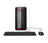 Acer Nitro 50 N50-640-UR13 Gaming Desktop | Processore Intel Core i5-12400F 6-Core di 12a generazione | NVIDIA GeForce RTX 3050 | 16GB 3200MHz DDR4 | SSD 512GB | HDD 1TB | Intel Wi-Fi 6E AX211 |