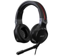 Acer Nitro Gaming, Cuffie Gaming, con Cavo jack 3.5 mm, Impedenza 21 Ohm, Sensibilità 100 dB, Driver 50 mm, Microfono Boom e Omnidirezionale flessibile da 6”, Leggere, Windows 7/8/8.1/10/11