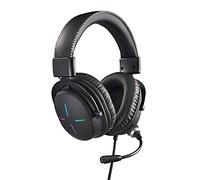 Acer Nitro Gaming Headset II: driver da 50 mm, microfono omnidirezionale retrattile con cancellazione del rumore con controlli su cavo, design over-ear con luci RGB