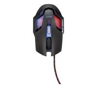 Acer Nitro Gaming NMW200 Black mouse Ambidestro USB tipo A Ottico 7200 DPI