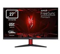 Acer Nitro KG272S3bmiipfx, Monitor Gaming PC 27", Display VA Full HD 180 Hz, 0,5 ms, 16:9, FreeSync Premium, HDMI (2.0), DP (1.2), Lum 250 cd/m2, ZeroFrame, Speaker Integrati, Cavo HDMI Incluso