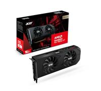 acer Nitro - Scheda grafica AMD Radeon RX7600 XT Overclocking | 16 GB GDDR6 128-bit 18 Gbps | Dual Nitro FrostBlade Ringed Fans | TPD 215W | 1 x HDMI 2.1 e 3 x DisplayPort 2.1
