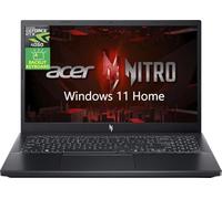 acer Nitro V 15,6" FHD Gaming Laptop, Intel Core i5-13420H, GeForce RTX 4050, 64GB RAM 2TB SSD, 128gb 9H Docking Station, Webcam, Wi-Fi, Tastiera retroilluminata, Bluetooth, Windows 11 Home, Nero