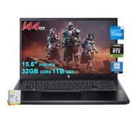 acer Nitro V 15 Gaming Laptop | 15.6" FHD IPS 144Hz | Intel 8-core i5-13420H | 32GB DDR5 1TB SSD | GeForce RTX 4050 | Backlit USB-C Win11Pro w/DLCA Accessorio