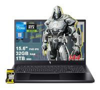 acer Nitro V 15 Gaming Laptop 15.6" FHD IPS 144Hz Intel Octa-core i5-13420H 32GB RAM 1TB SSD GeForce RTX 4050 Retroilluminato USB-C Win11Pro w/ICP Accessorio