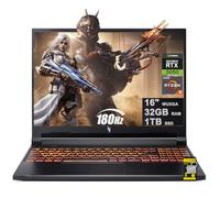 acer Nitro V 16 AI Gaming Laptop 16" WUXGA IPS 180Hz AMD 6-core Ryzen 5 240 32GB DDR5 1TB SSD GeForce RTX 5050 (fino a 421 AI Top) Retroilluminato Wi-Fi6E Type-C Win11 w/ICP Hub