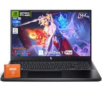 acer Nitro V Gaming Laptop, 15,6" FHD IPS 144 Hz, Intel 14-Core i9-13900H, 64GB DDR5 RAM, 4TB SSD, GeForce RTX 4060, Wi-Fi 6, tastiera retroilluminata, Windows 11 Pro, con accessori progettati