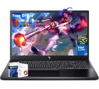 acer Nitro V15 Gaming Laptop con licenza a vita Office Pro 2024, 15,6" FHD 144Hz, Intel 10-Core i7-13620H, GeForce RTX 4060, 32GB DDR5, 1TB SSD, retroilluminato KB, Wi-Fi 6, Windows 11 Pro, mouse