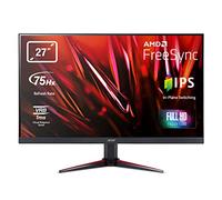 Acer Nitro VG270bmiifx Monitor Gaming PC 27", Display IPS FHD, 75 Hz, 1 ms, 16:9, FreeSync, Lum 250 cd/m2, HDMI 1.4, VGA, ZeroFrame, Speaker Integrati, Cavo VGA Incluso