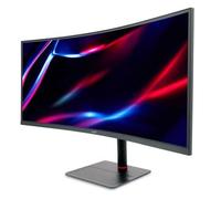 Acer Nitro XV345CUR X Gaming Monitor 34 pollici (schermo 86 cm) UWQHD, VA, 240Hz DP, 100Hz HDMI, 1ms/0.5ms(GTG, Min.), 2xDP 1.4, 2xHDMI 2.0, Curved, regolabile in altezza, FreeSync Premium