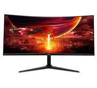 acer Nitro XZ342CU V3 Gaming Monitor 34 pollici schermo 86 cm UWQHD, VA, 180 Hz DP, 100 Hz HDMI, 4 ms GTG, DP 1.4, 2 HDMI 2.0, Curved, altezza regolabile, FreeSync Premium, XZ 34'' QHD